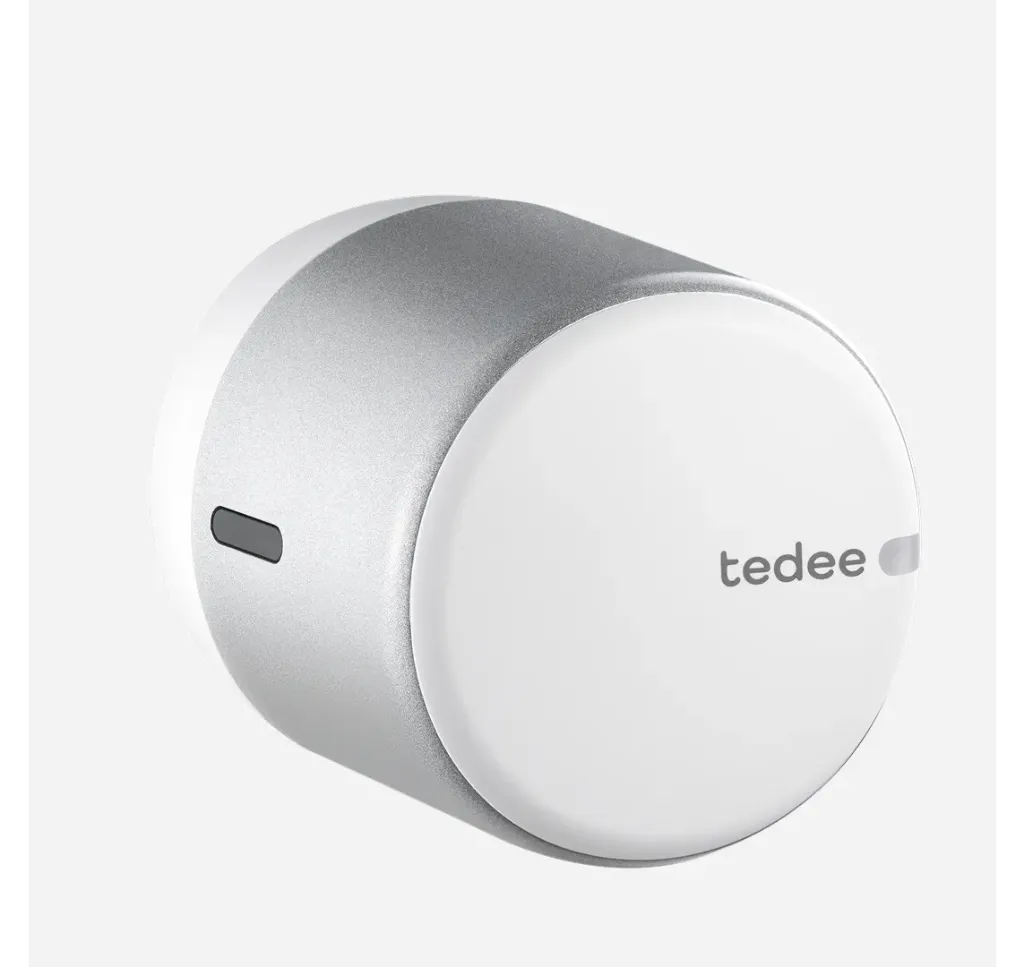 Serrure Connecté Tedee GO2 (Argent Aluminium/Blanc)