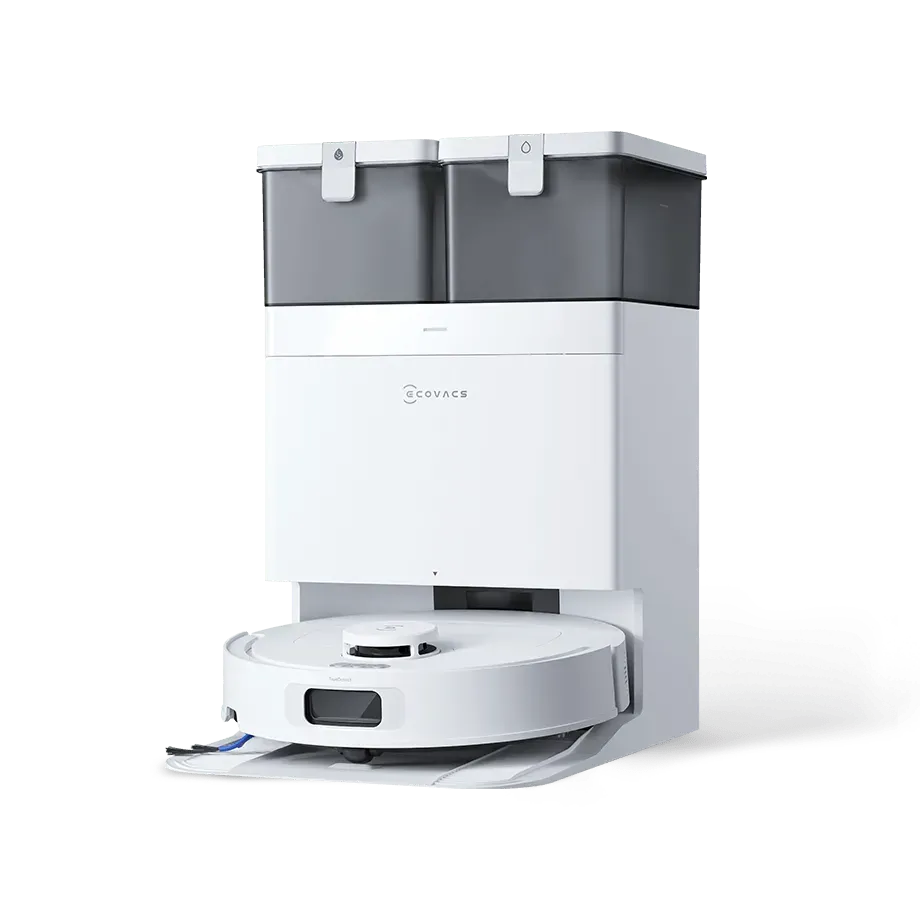 [DLX71] DEEBOT T30C Aspirateur Robot Laveur Blanc Poils d’Animaux